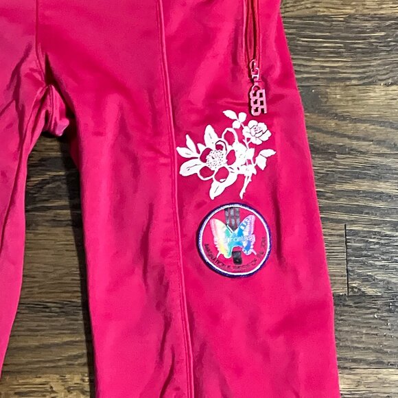 Triple Five Soul low rise magenta pink Soul Fantasy track pants XS RARE vintage - Picture 3 of 9